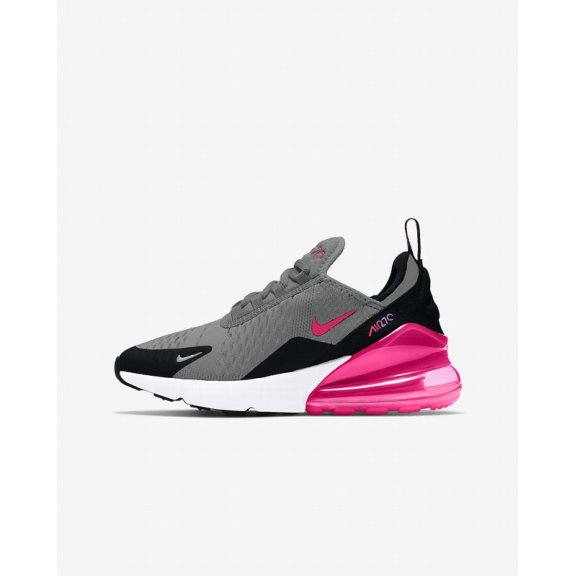 Zapatillas Nike Air Max (GS) gris negro rosa junior | Deportes Moya